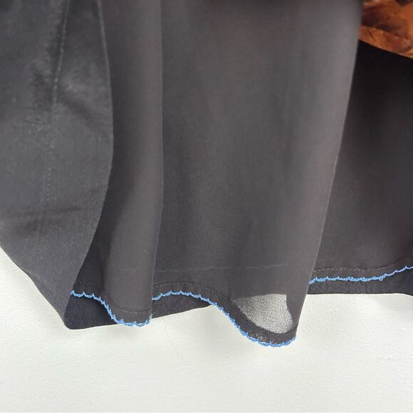 Anthropologie Maeve Floral Silk Panel Tunic Shift  Dress Lined Sz XS - Picture 13 of 16